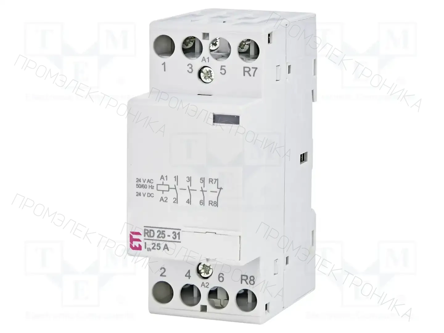 ETI POLAM RD 25-31-24V AC/DC — Контакторы - установочные модульные