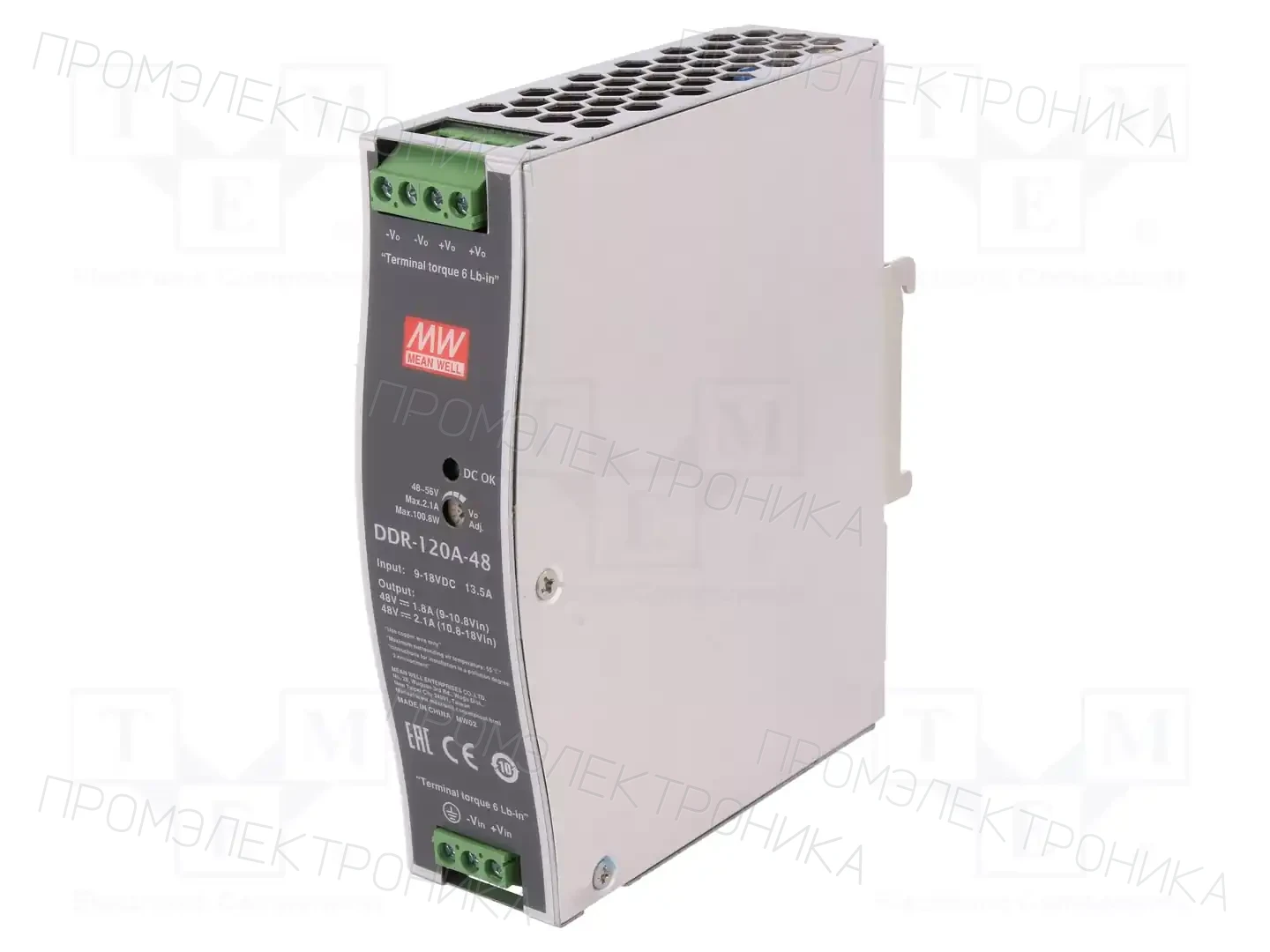 MEAN WELL DDR-120A-48 — Преобразователи DC/DC