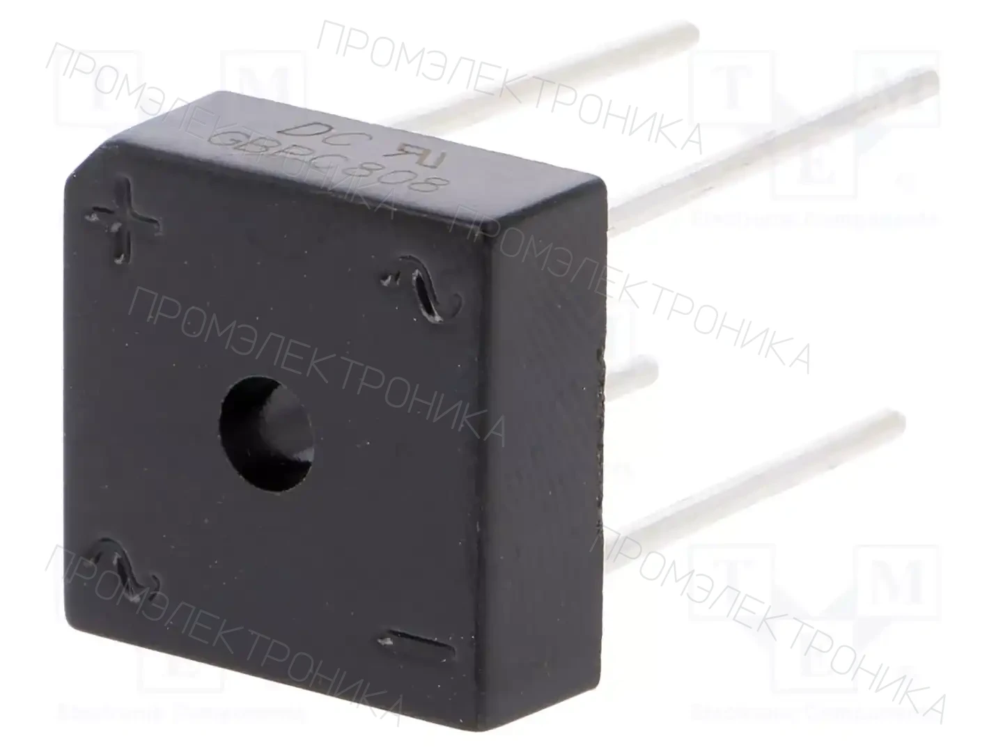 DC COMPONENTS GBPC808 — Однофазные мосты диодные квадратные