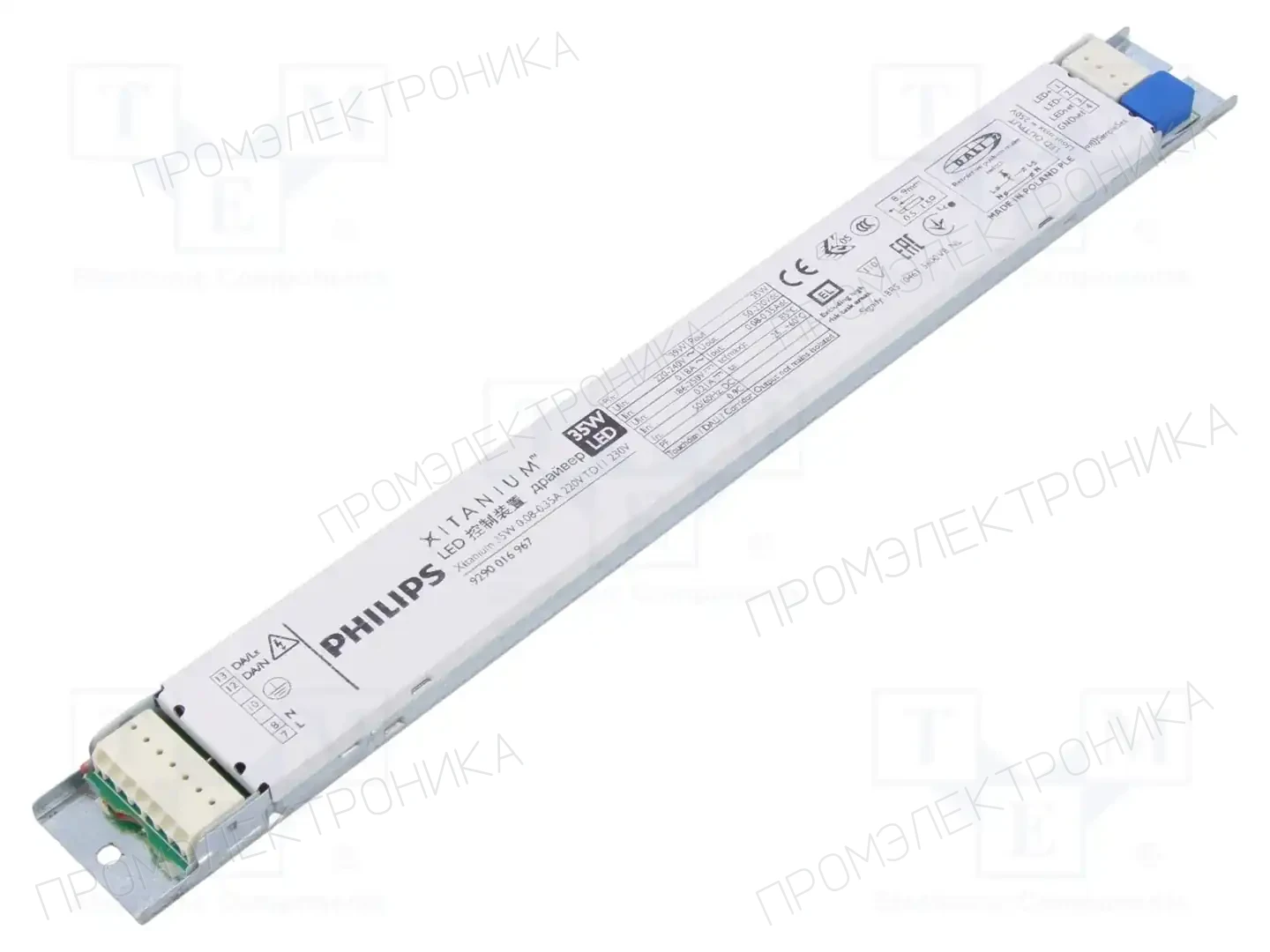 PHILIPS XITANIUM 35W 0.08-0.35A 220V TD11 230V — Блоки питания для LED