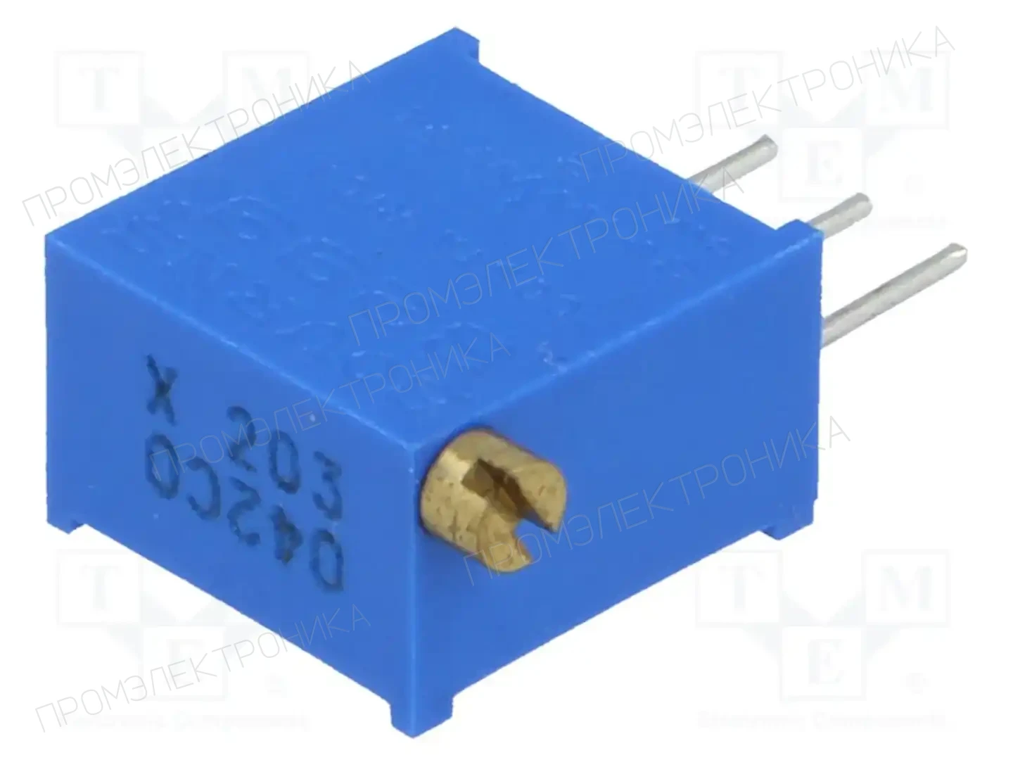 BOURNS 3299X-1-203LF — Потенциометры THT многооборотные 3/8 дм