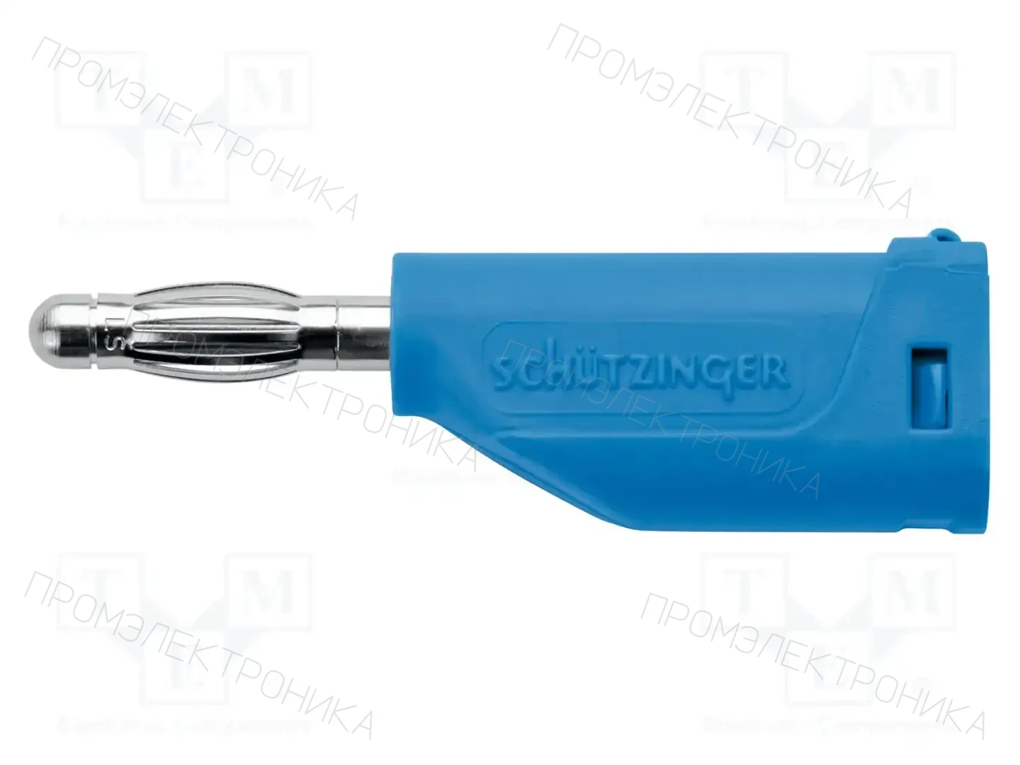 SCHÜTZINGER FK 15 L NI / BL — Вилки банановые 4мм
