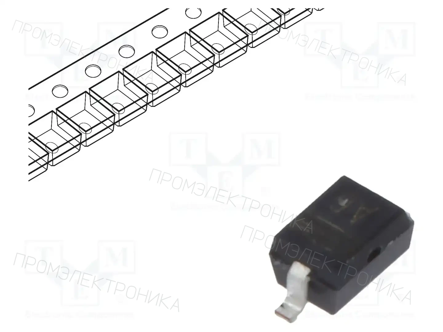 NEXPERIA BAS316Z — Универсальные диоды SMD