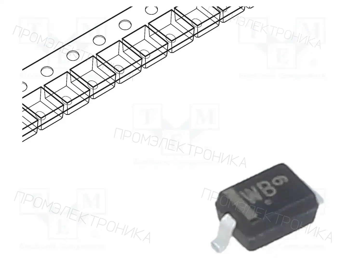 onsemi SZMM3Z10VST1G — Стабилитроны SMD