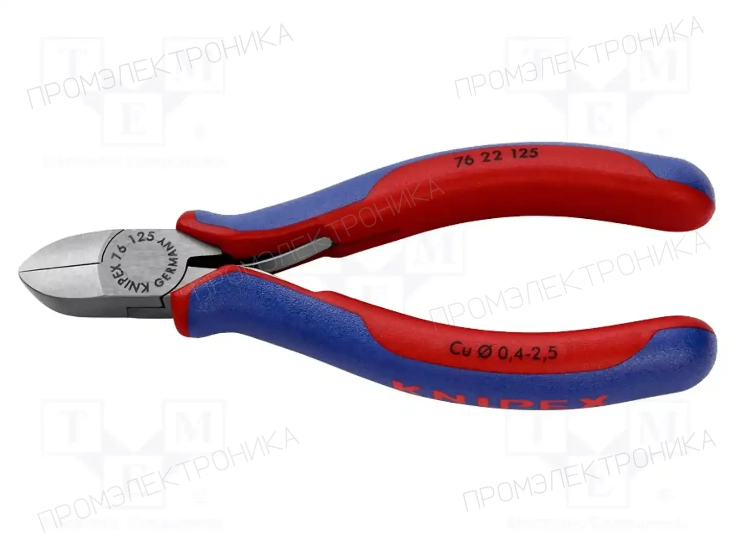 KNIPEX 76 22 125 — Клещи-кусачки для резки