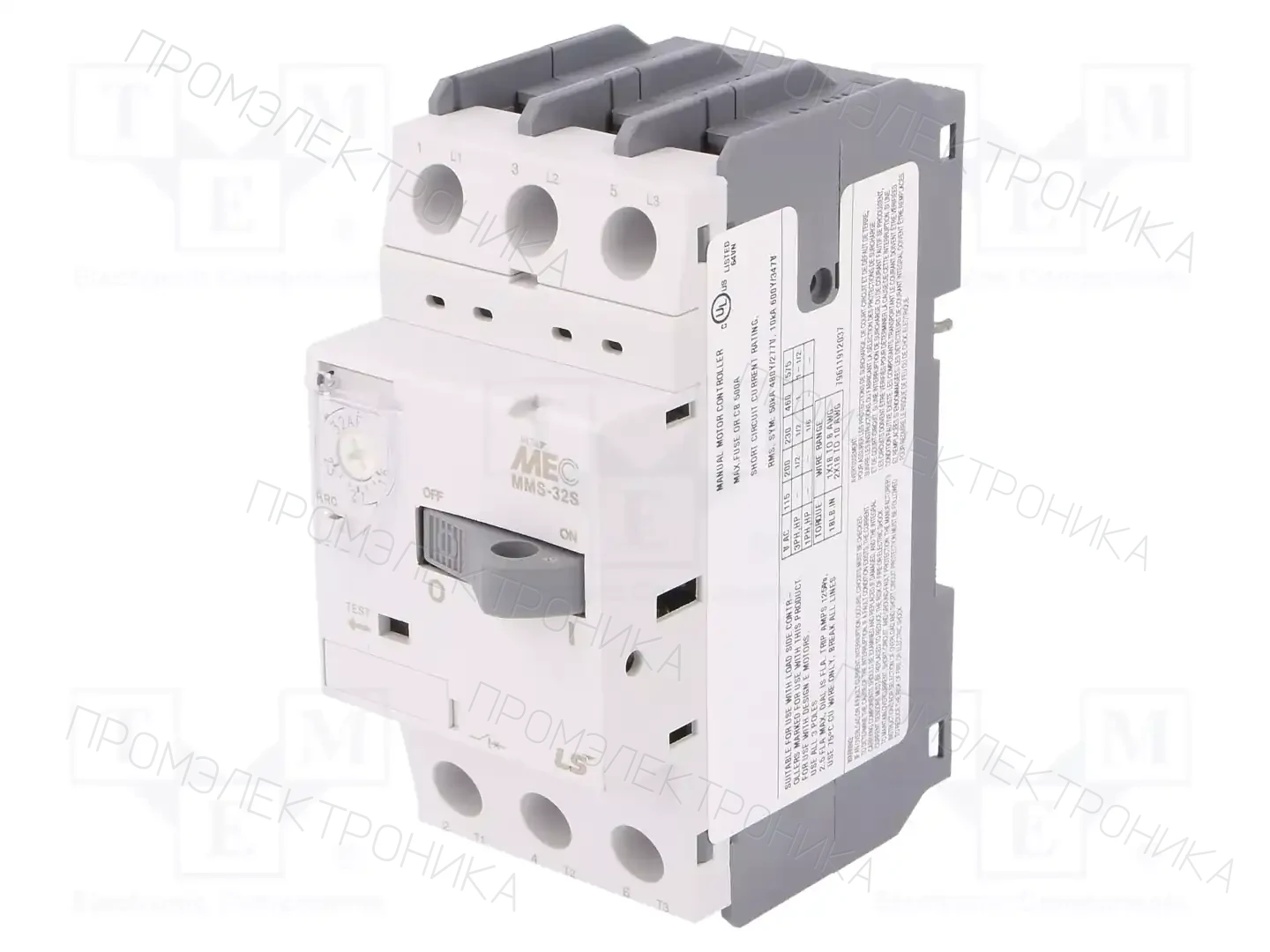 LS ELECTRIC MMS-32S 2,5A — Выключатели двигательные