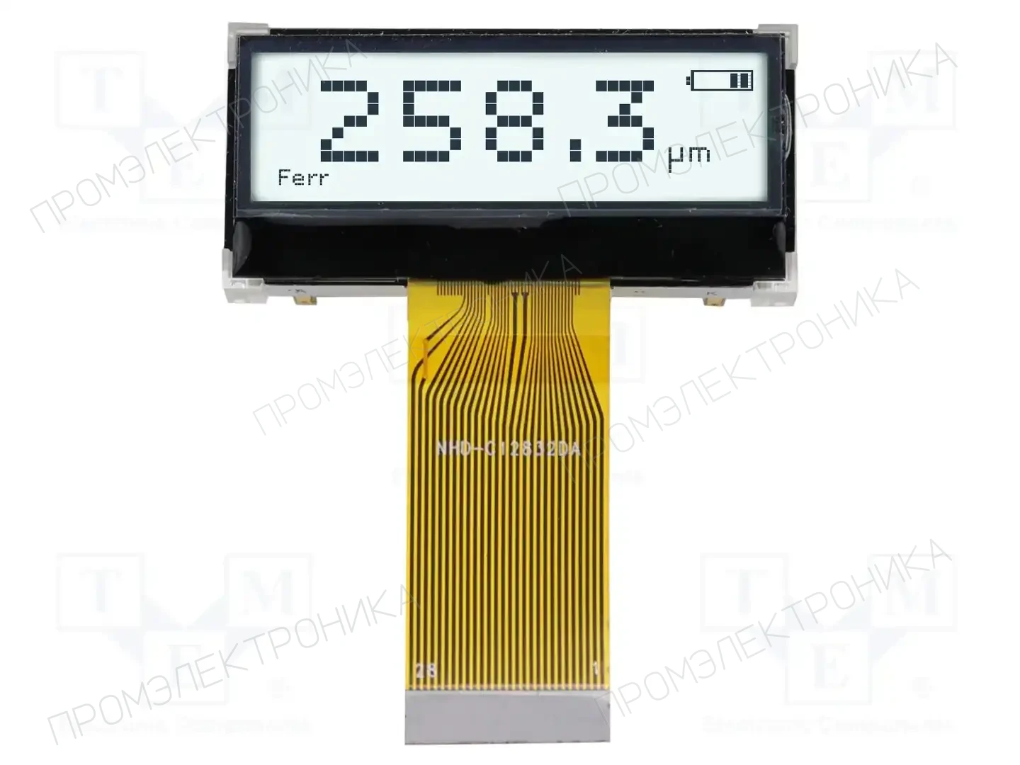 NEWHAVEN DISPLAY INTERNATIONAL NHD-C12832DA-FSW-FBW-3V3 — Дисплеи LCD графические