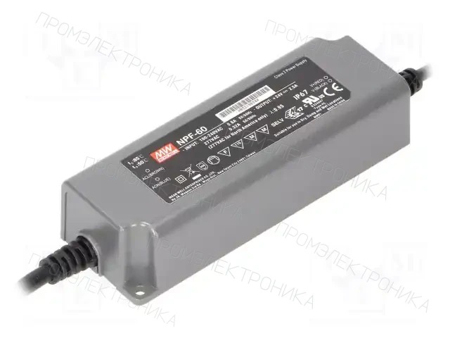MEAN WELL NPF-60-48 — Блоки питания для LED