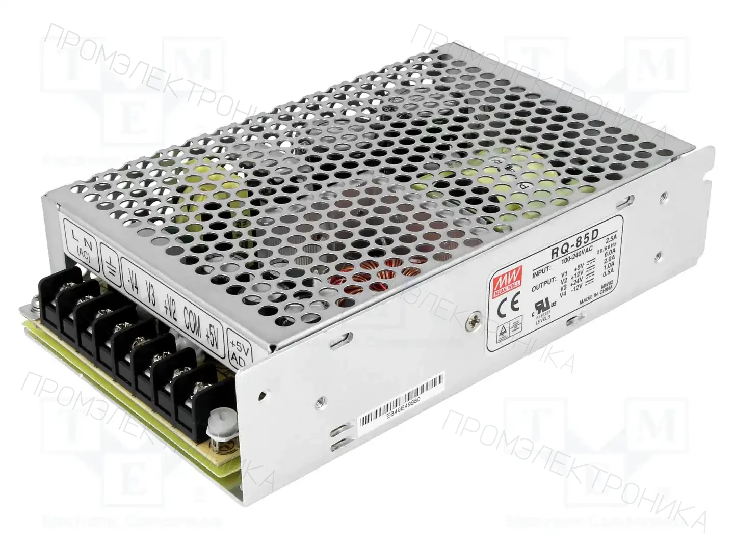 MEAN WELL RQ-85D — Блоки питания для встраивания