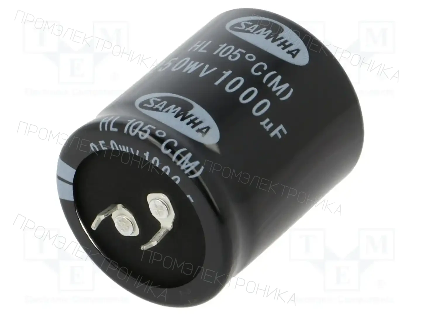 SAMWHA HL2E108M35040HA — Конденсаторы электролитические SNAP-IN