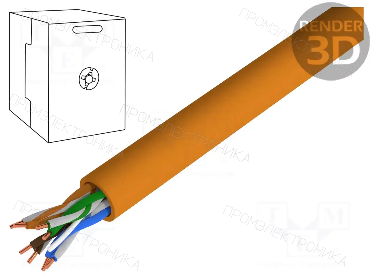 BITNER TI0049 — Провода телекоммуникационные