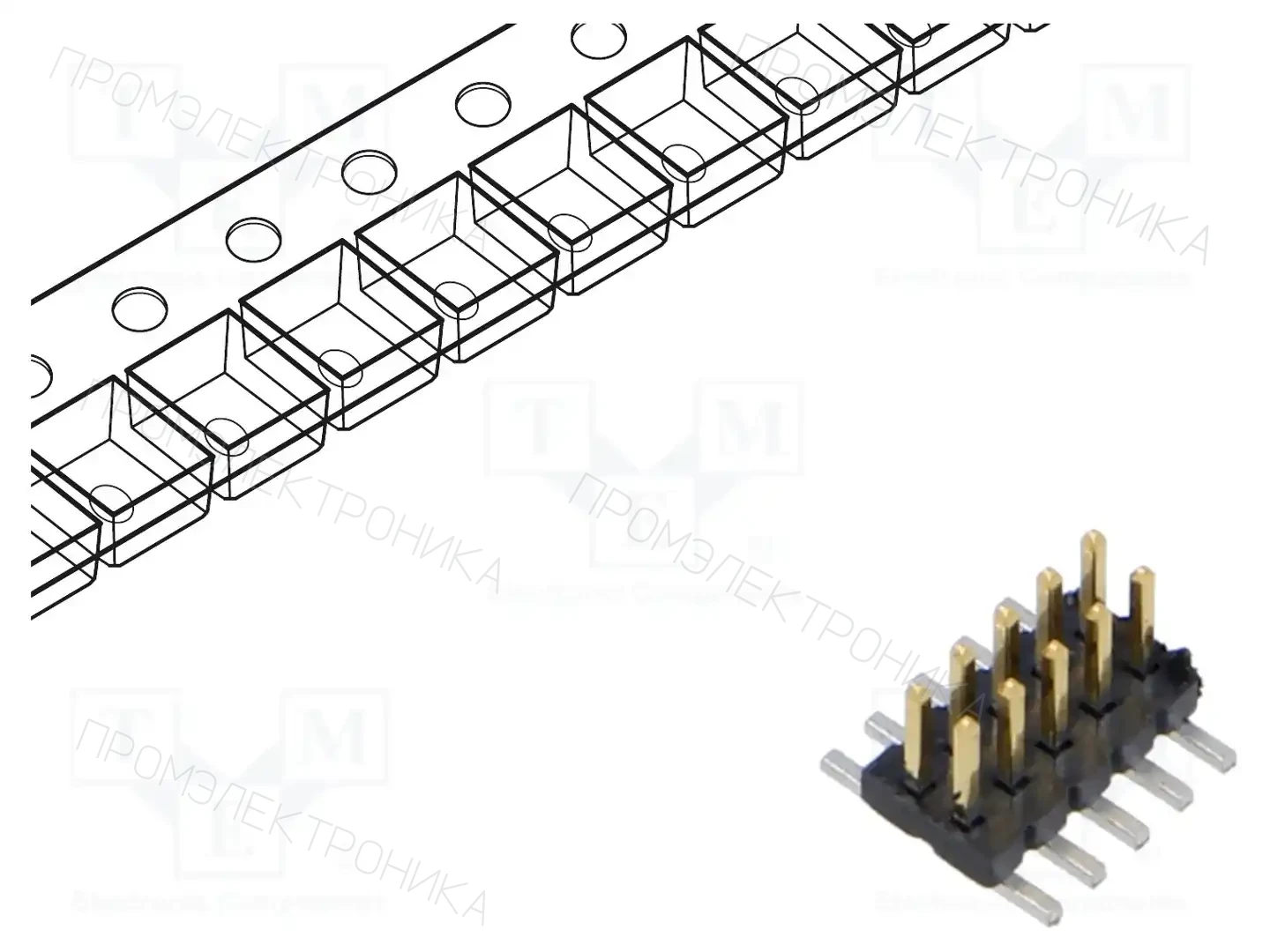 SAMTEC FTS-105-01-L-DV-P-FR — Разъeмы пластина - пластина