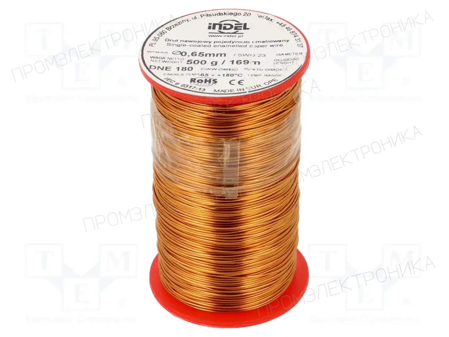 INDEL DNE0,65-500G — Проволока обмоточная