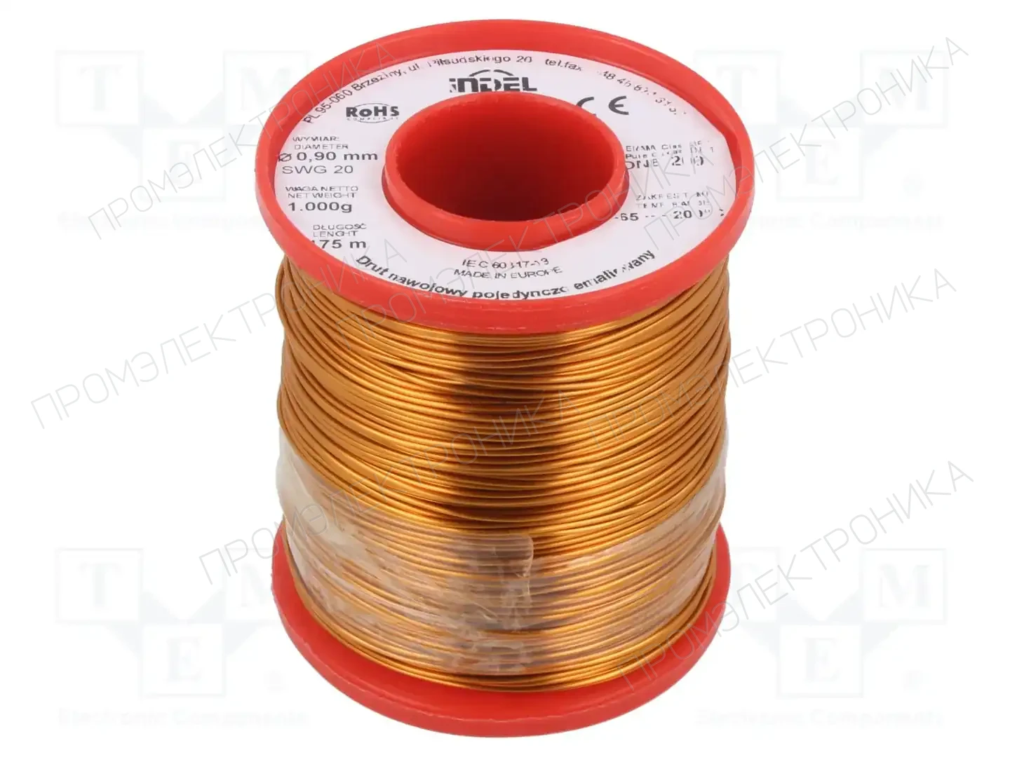 INDEL DNE0,90-1KG — Проволока обмоточная