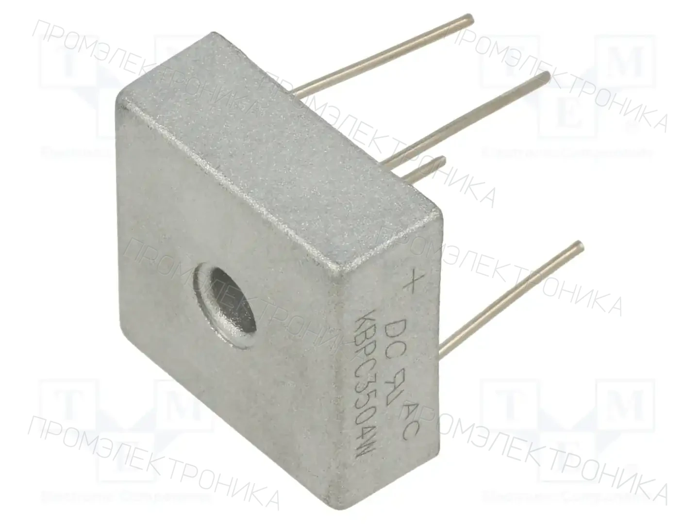 DC COMPONENTS KBPC3504W — Однофазные мосты диодные квадратные
