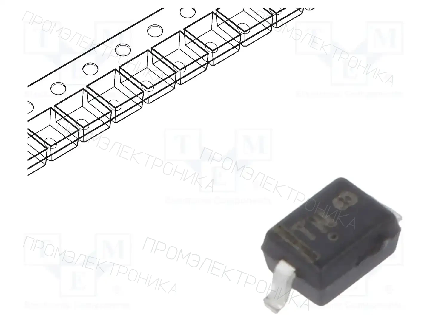 onsemi MM3Z12VST1G — Стабилитроны SMD