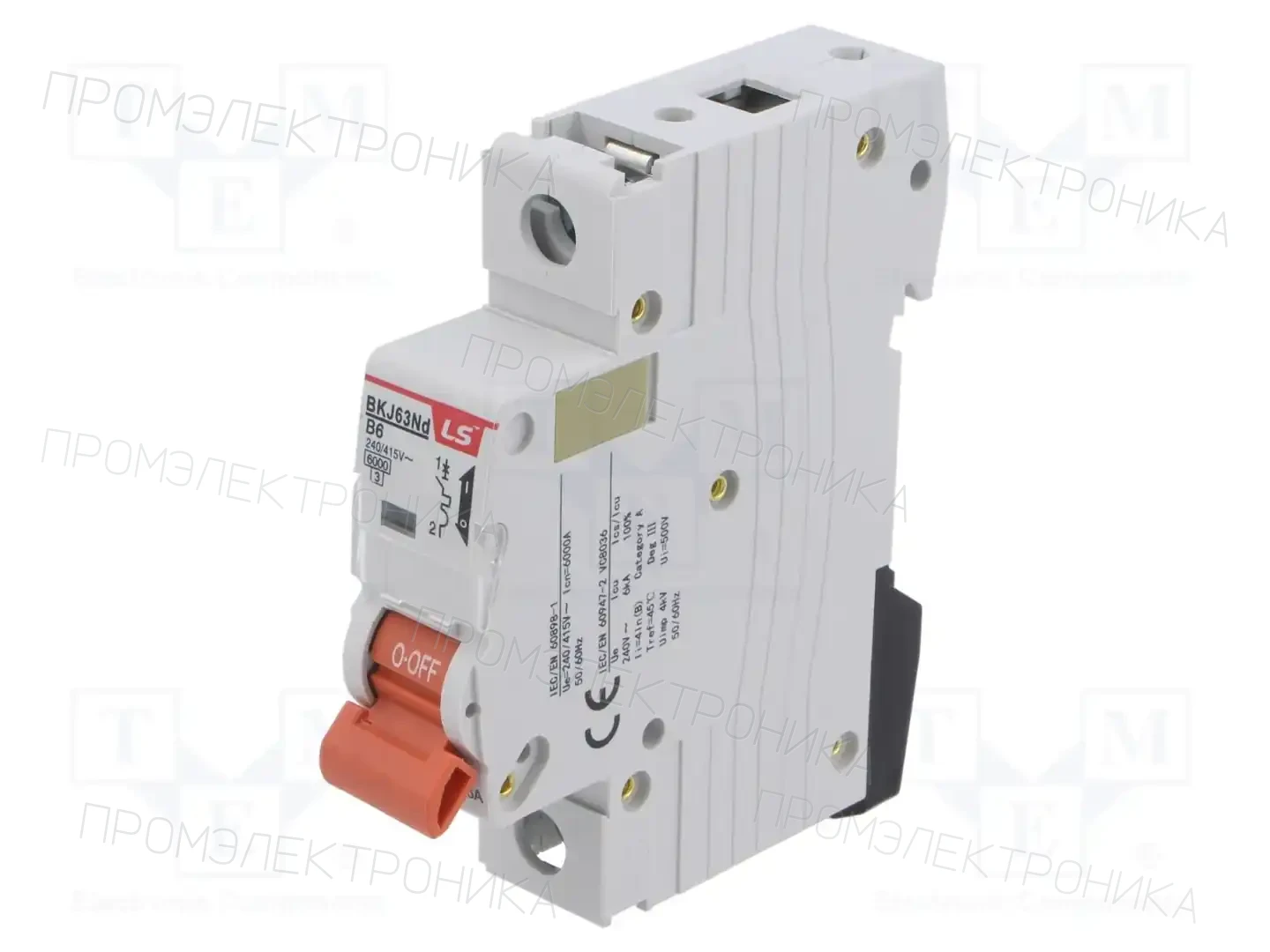 LS ELECTRIC BKJ63ND 1P B6 — Выключатели максимального тока