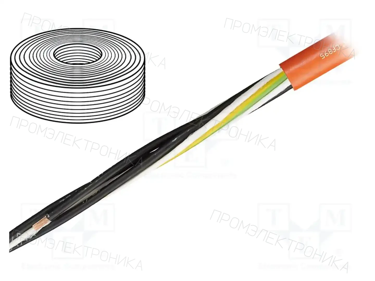 IGUS CF895.100.04 — Провода для направляющих- неэкранирован