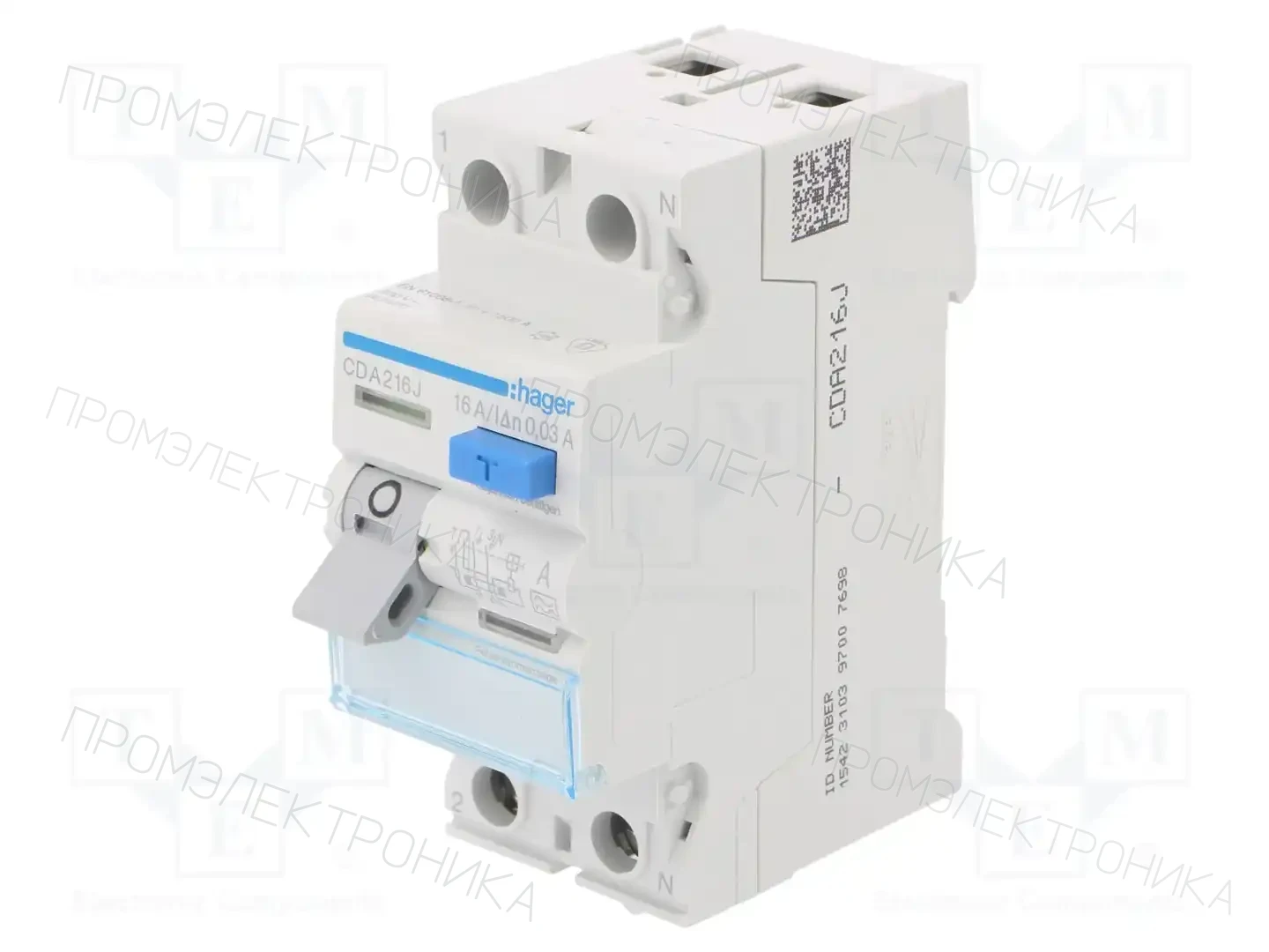 HAGER CDA216J — Дифференциальные выключатели