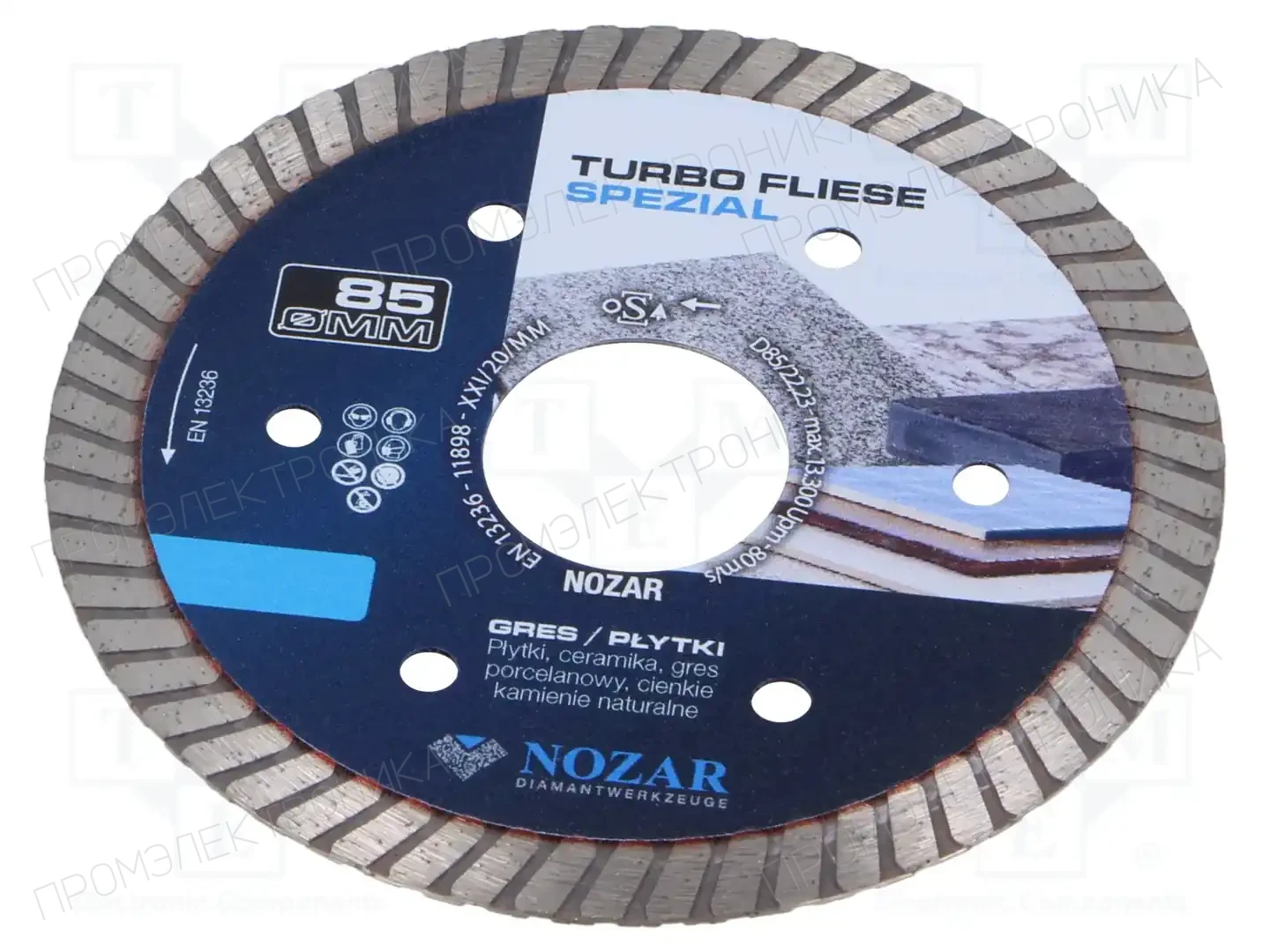 NOZAR DIAMANTWERKZEUGE PL6720115 — Диски для резки и шлифовки