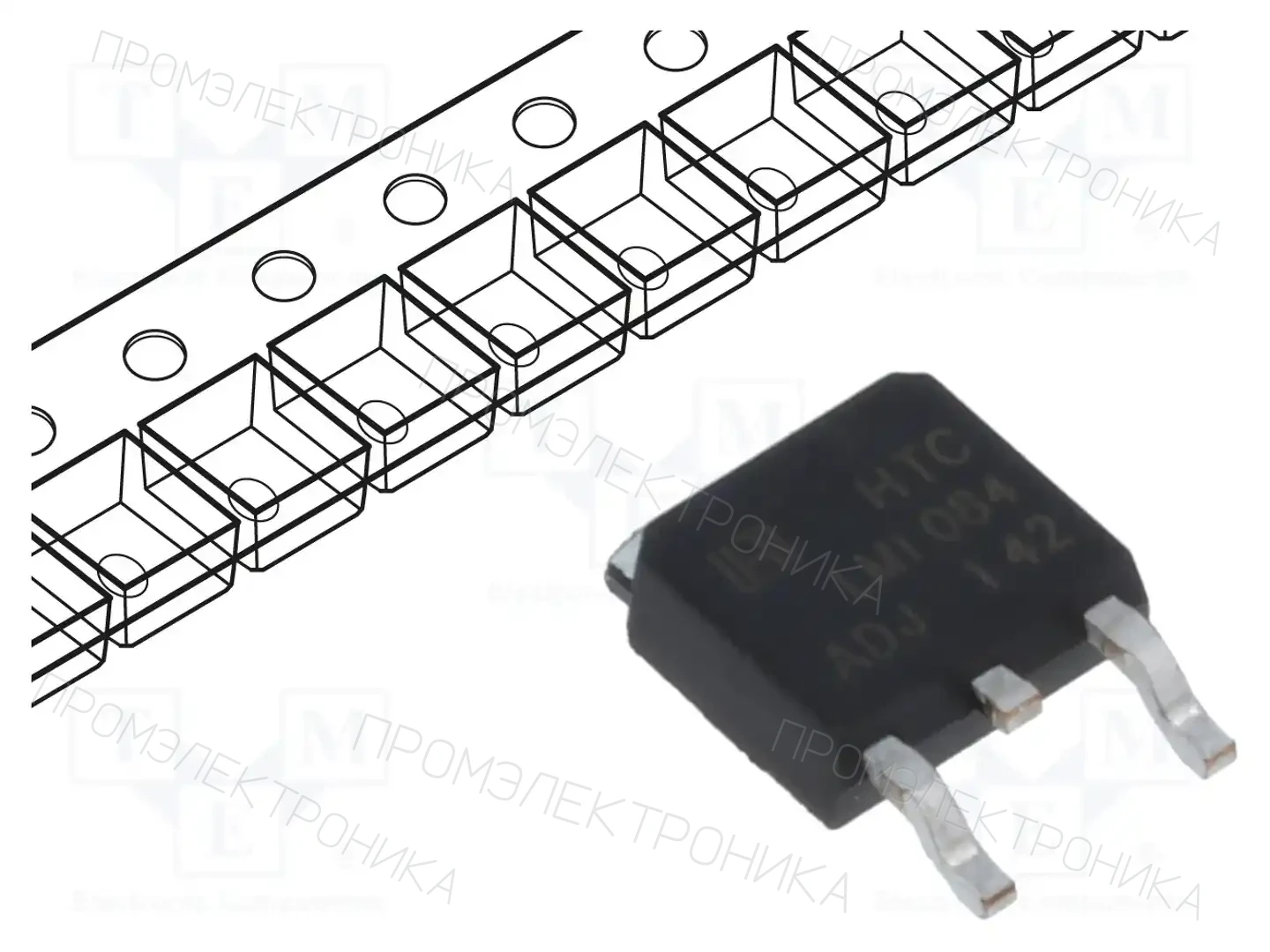 TAEJIN TECHNOLOGY / HTC Korea LM1084RS-ADJ — Стабилизаторы напряжения регулир. LDO