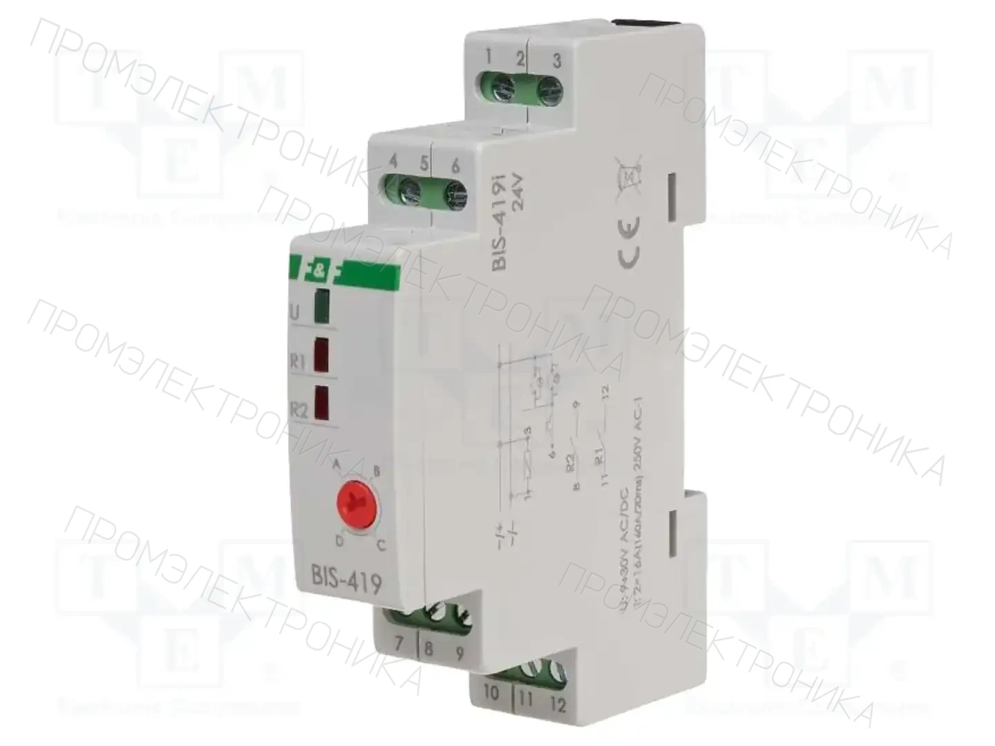 F&F BIS-419-LED-24V — Монтажные реле