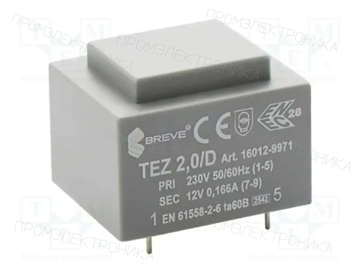BREVE TUFVASSONS 16012-9971 — Трансформаторы PCB