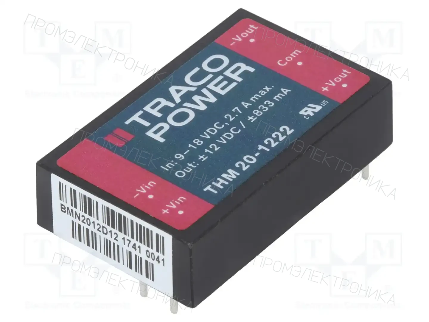 TRACO POWER THM 20-1222 — Преобразователи DC/DC