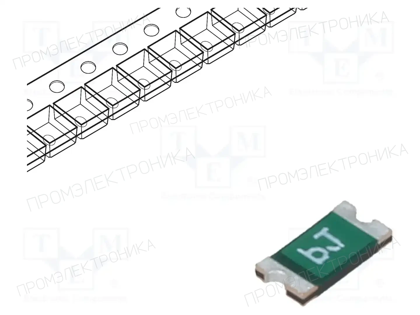 BEL FUSE 0ZCJ0035FF2G — Предохранители полимерные SMD