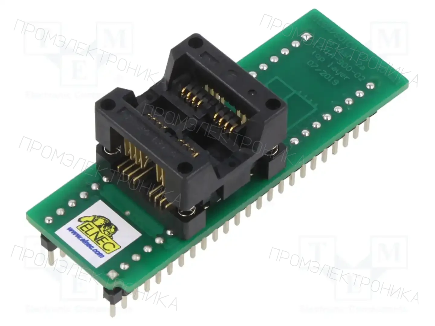 ELNEC DIL8W/SOIC8 ZIF 200MIL SFLASH-2A — Аксессуары для программаторов
