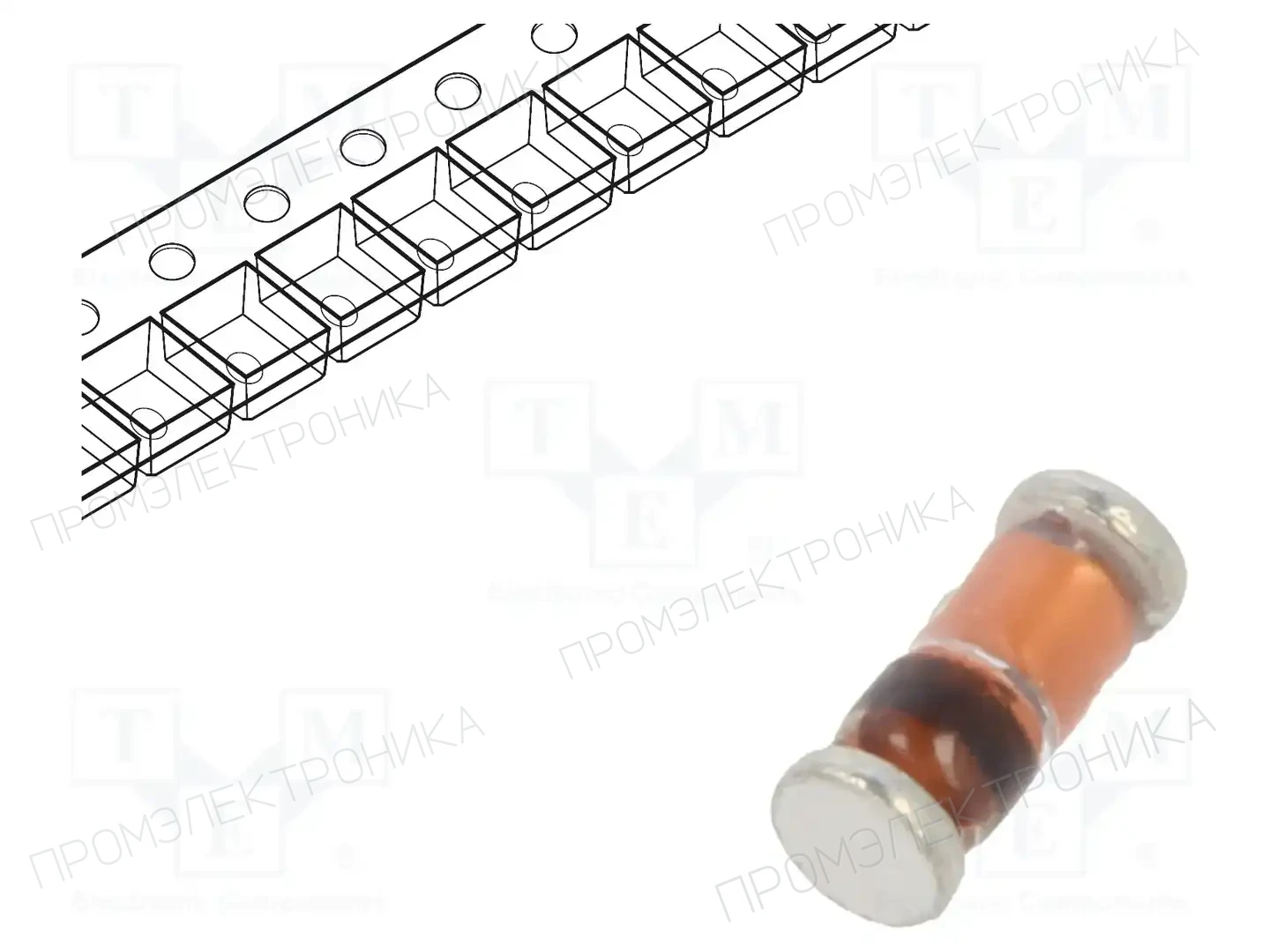 DC COMPONENTS DL4148 — Универсальные диоды SMD