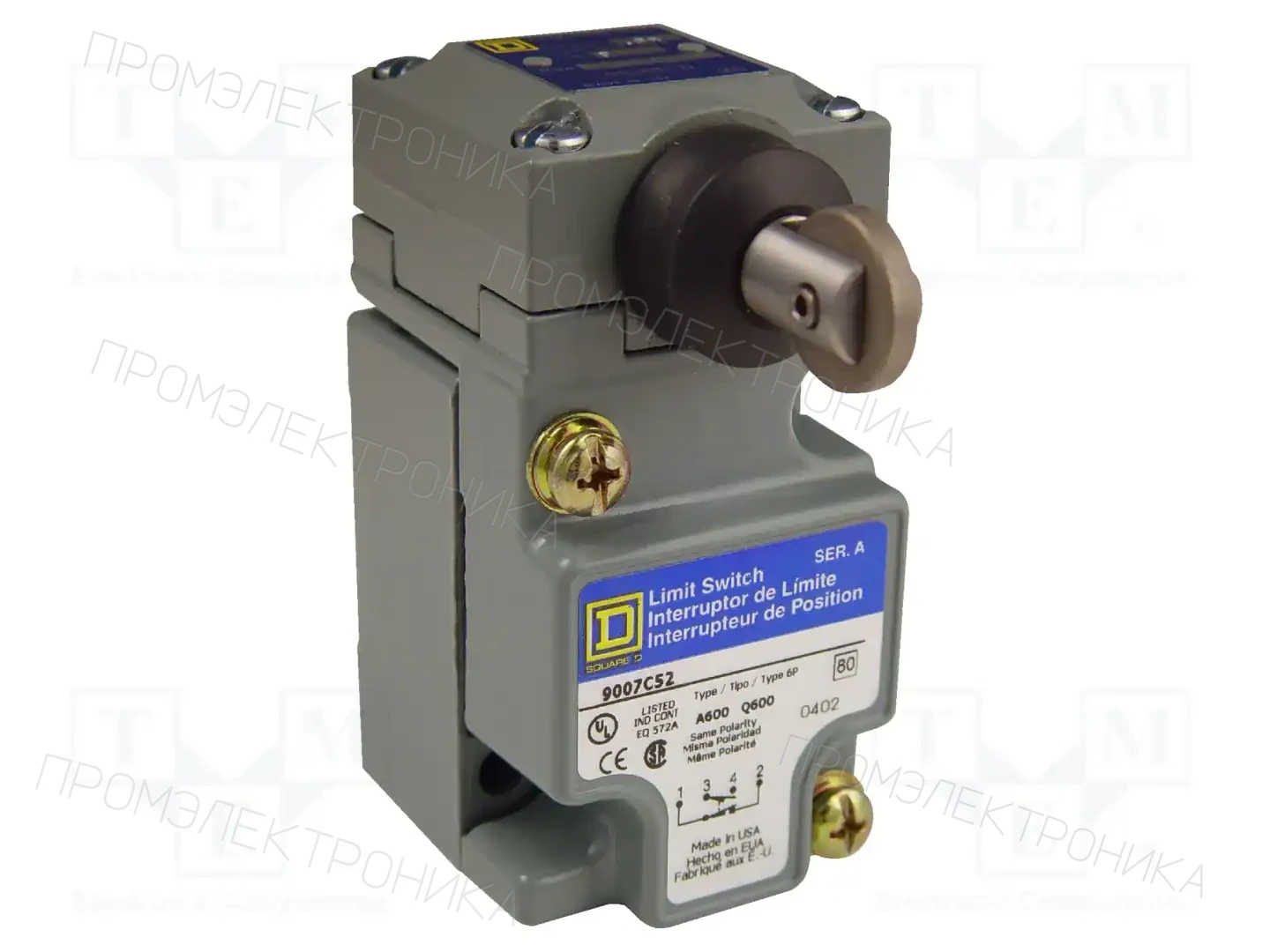 TELEMECANIQUE SENSORS 9007C52F — Выключатели концевые