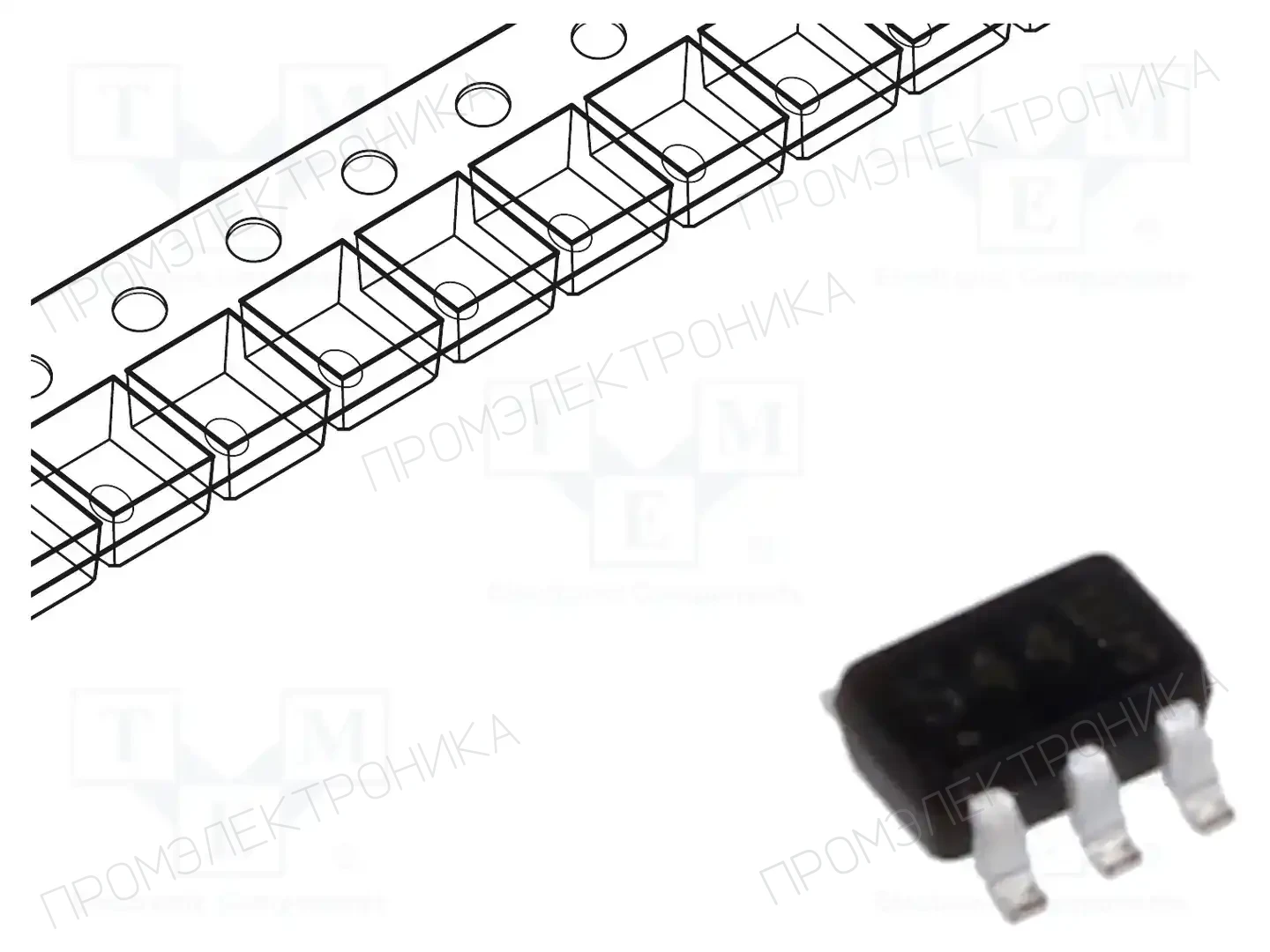PanJit Semiconductor BAS40SDW_R1_00001 — Диоды Шотки SMD