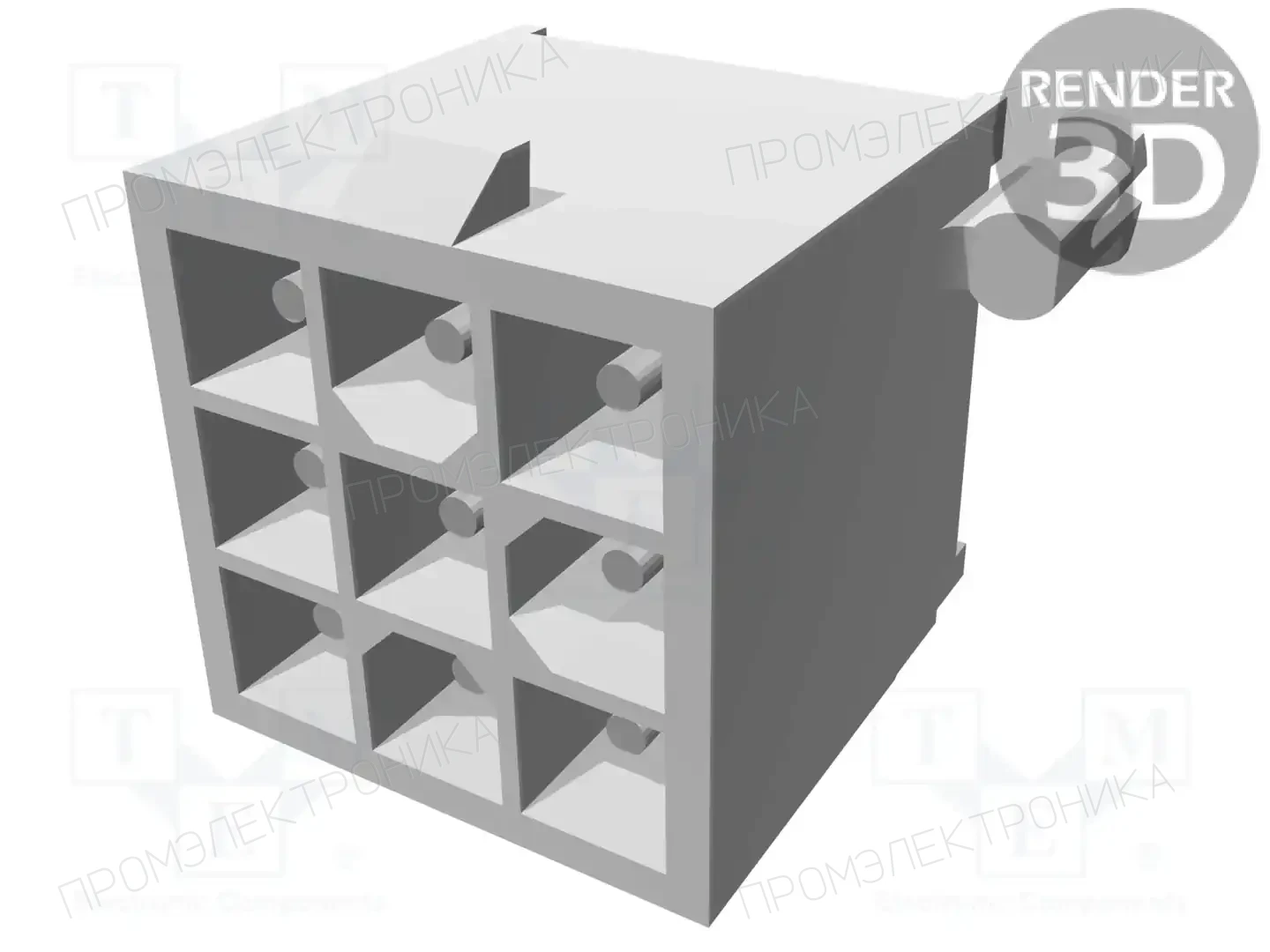 TE Connectivity 1-770182-0 — Разъeмы сигнальные растр 4,14мм