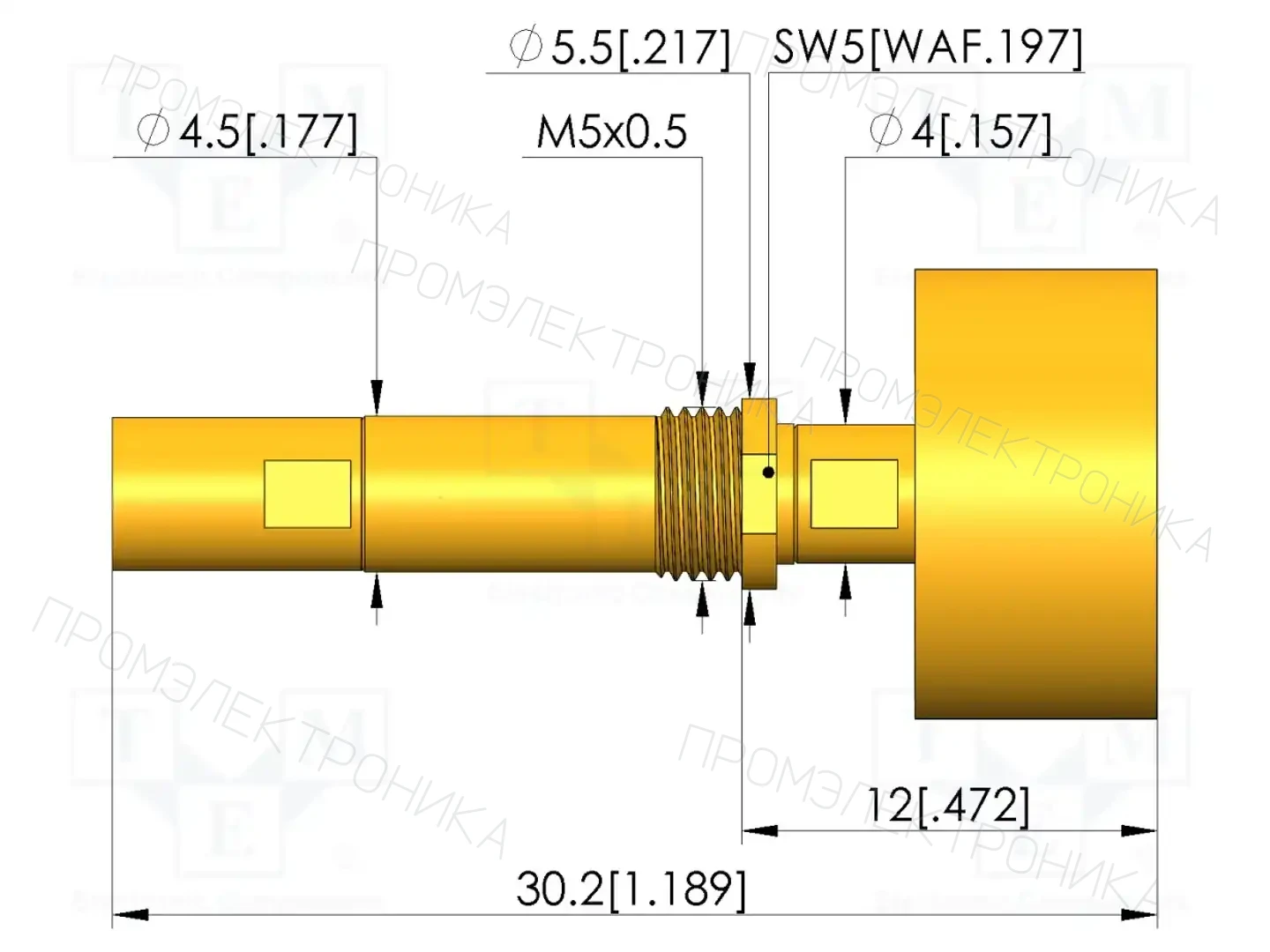 INGUN HFS-440 303 150 A 5043 QN M — Измерительные щупы