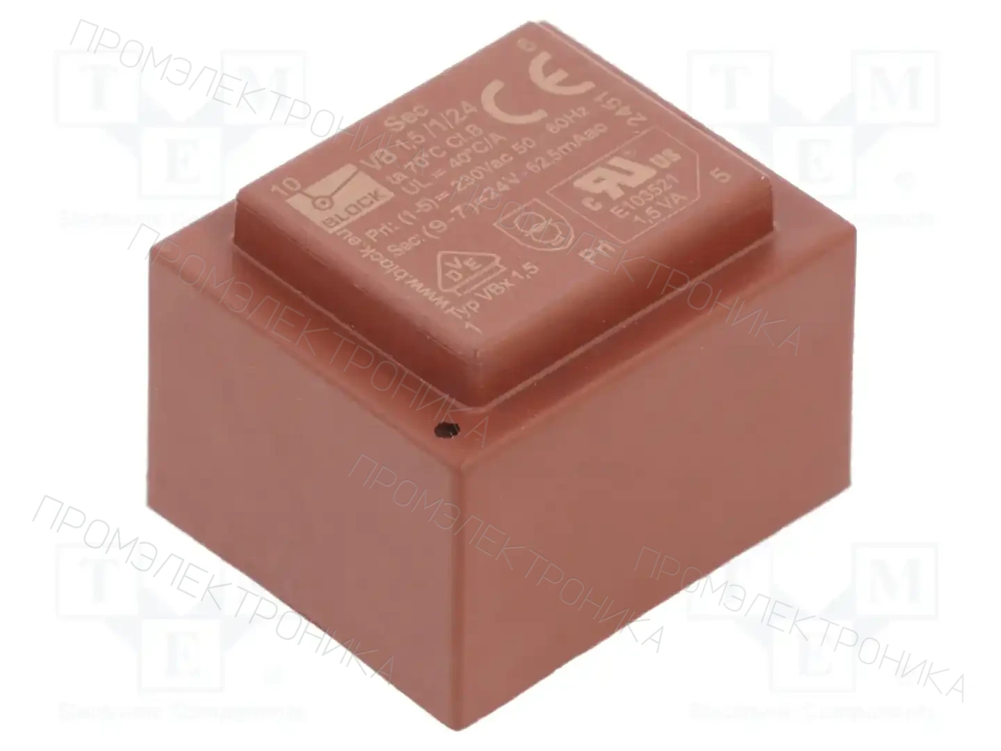 BLOCK VB 1,5/1/24 — Трансформаторы PCB