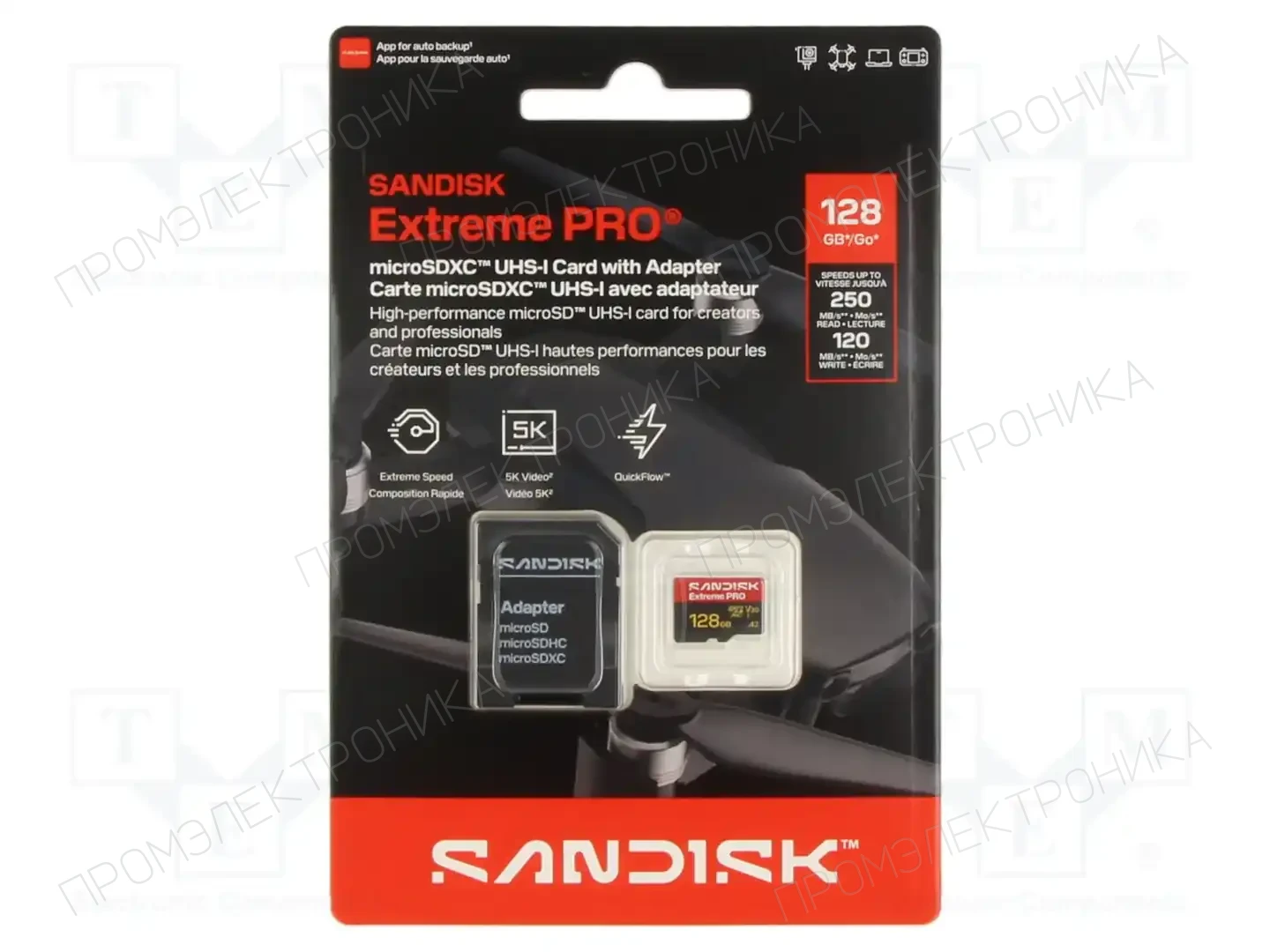 SANDISK SDSQXCJ-128G-GS6MA — Карты памяти