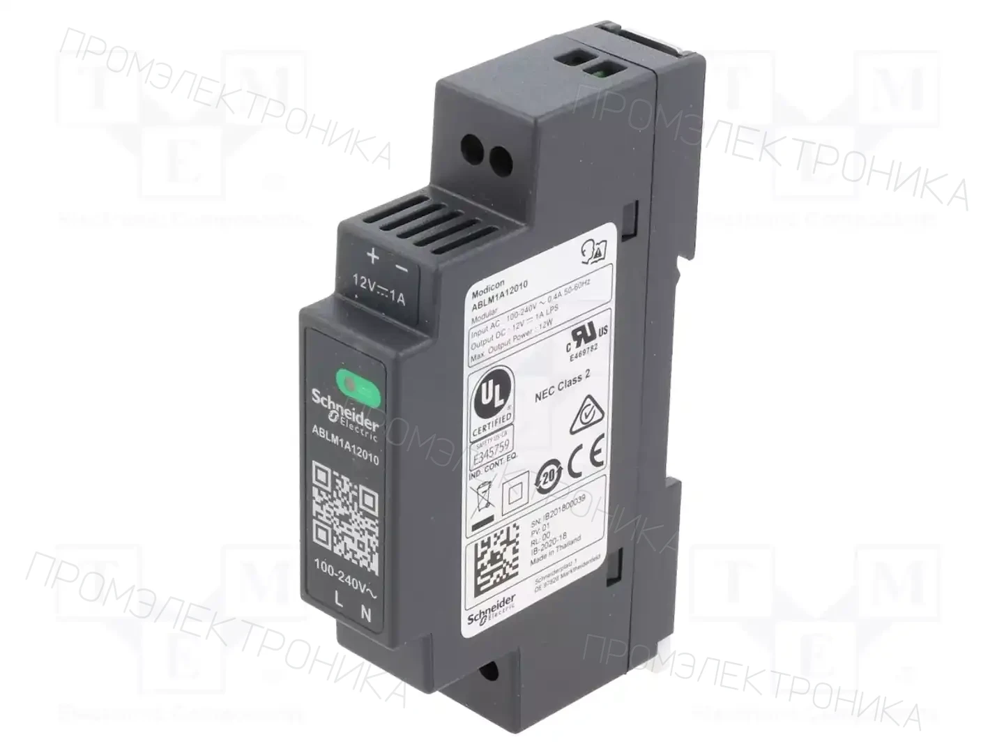 SCHNEIDER ELECTRIC ABLM1A12010 — Блоки питания на DIN-рейку