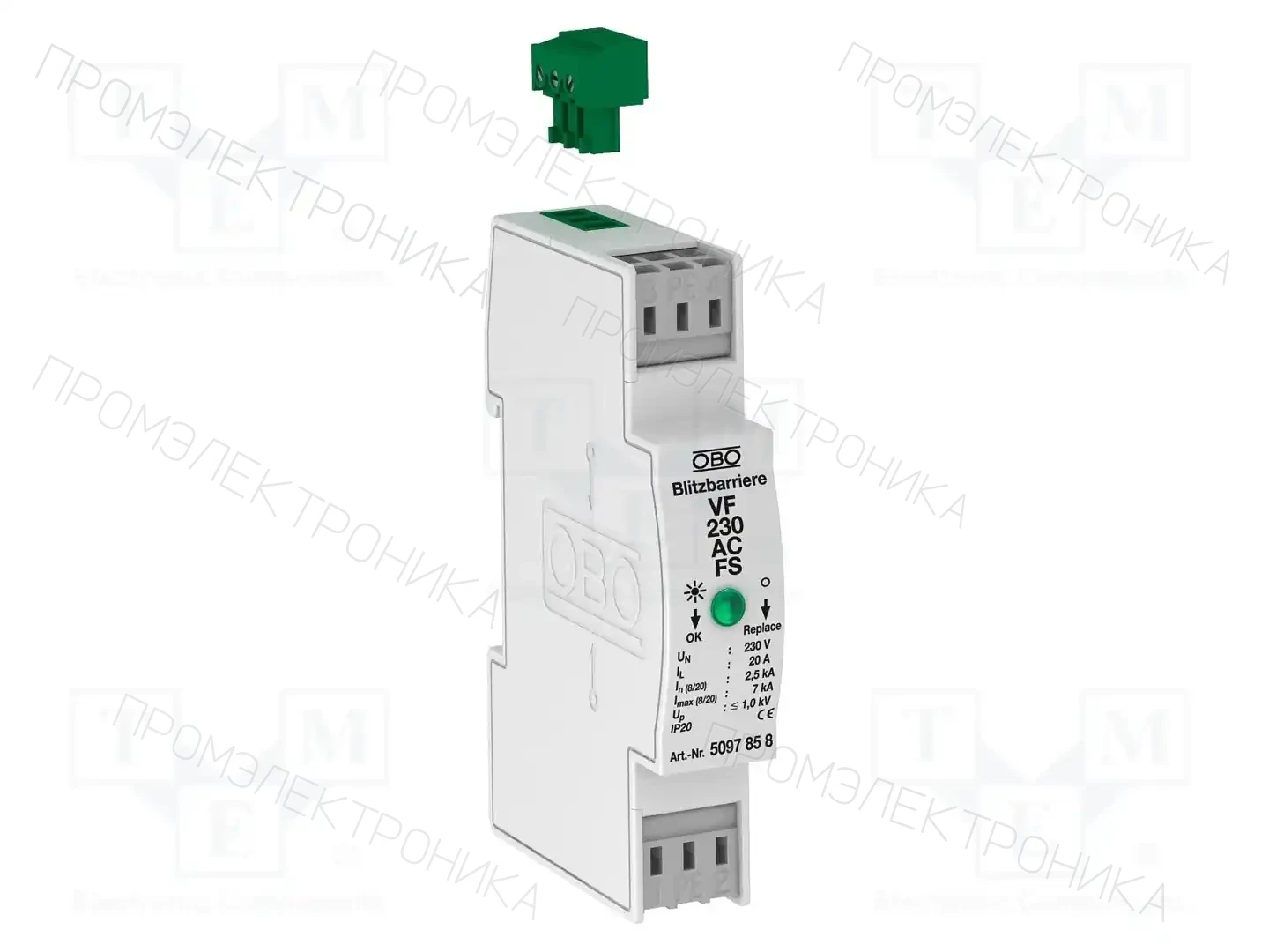 OBO BETTERMANN VF230-AC-FS — Ограничители перенапряжения