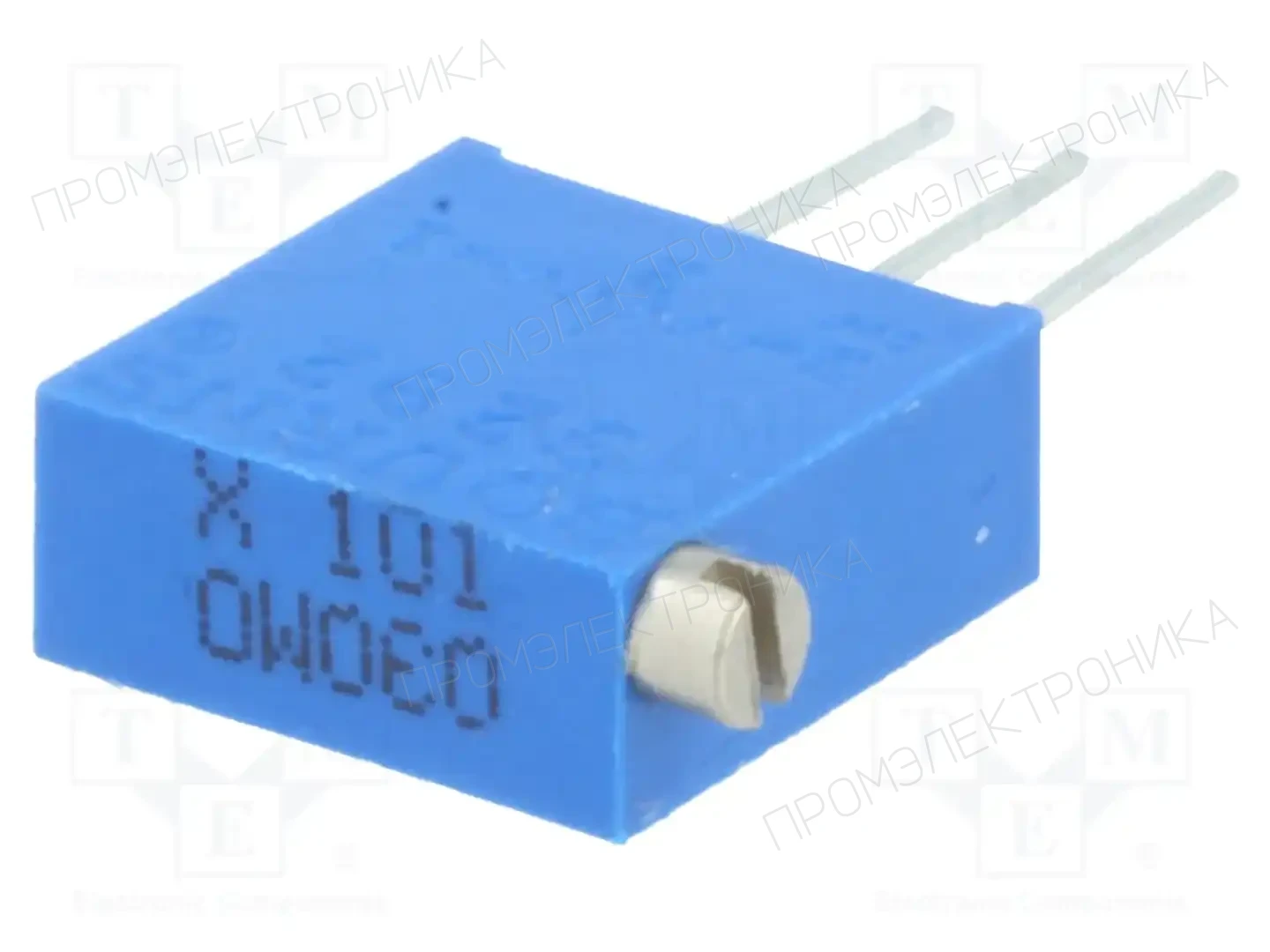 BOURNS 3292X-1-101LF — Потенциометры THT многооборотные 3/8 дм