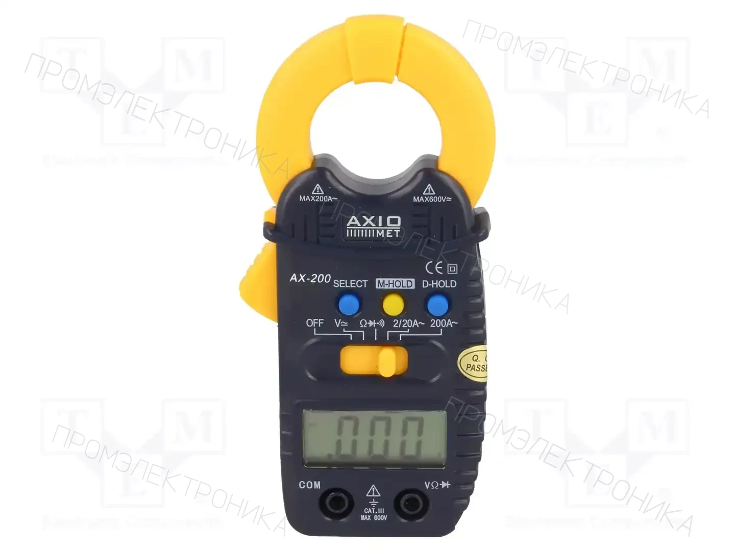 AXIOMET AX-200 — Измерители клещевые насадки AC