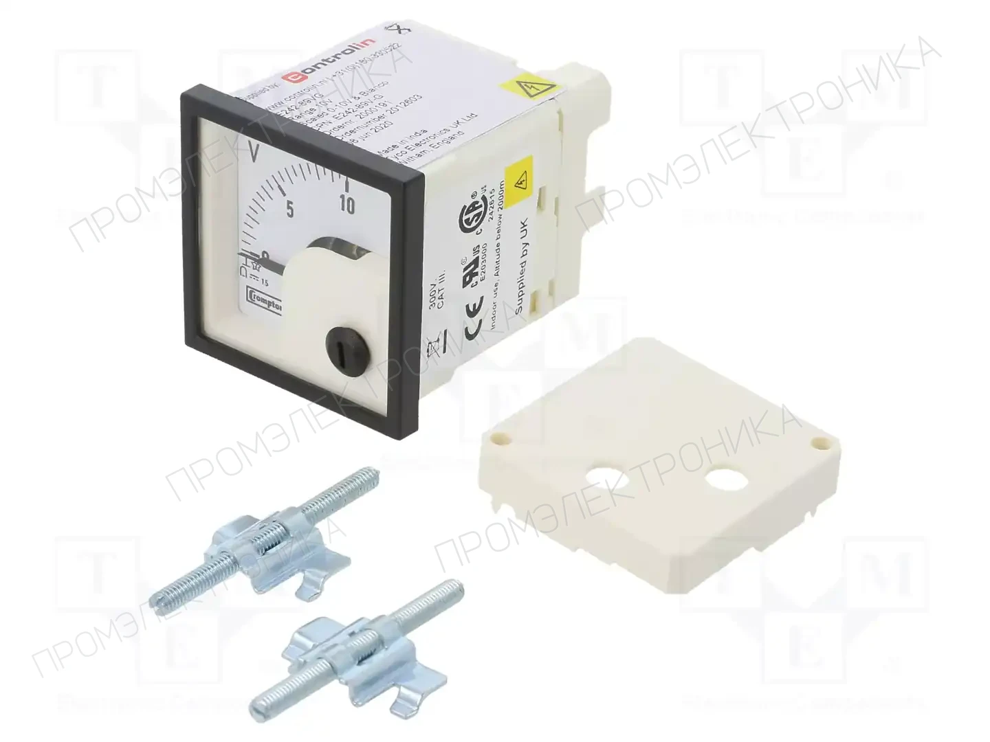 CROMPTON / TE CONNECTIVITY 039-40138-0000-0-10V — Вольтметры