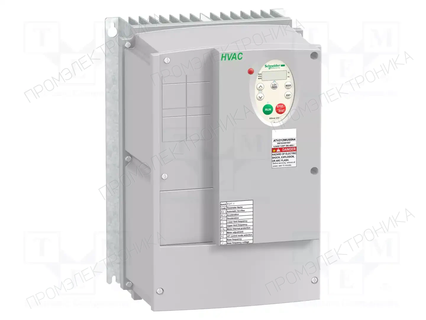 SCHNEIDER ELECTRIC ATV212WU75N4C — Трехфазные инверторы
