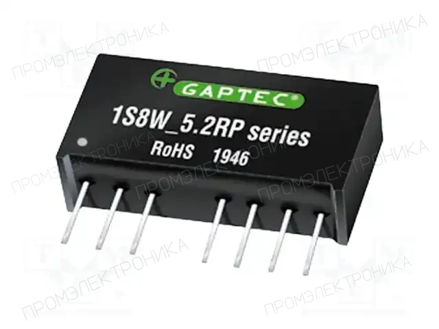 GAPTEC Electronic 1S8W_0509D5.2RP — Преобразователи DC/DC