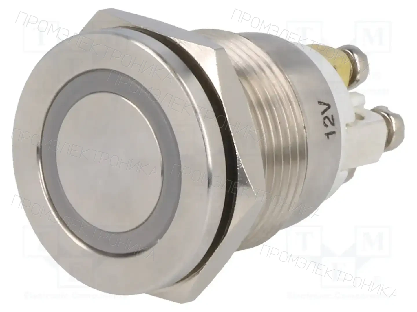 ONPOW GQ19PF-10E/Y/12V/S — Переключатели кнопочные