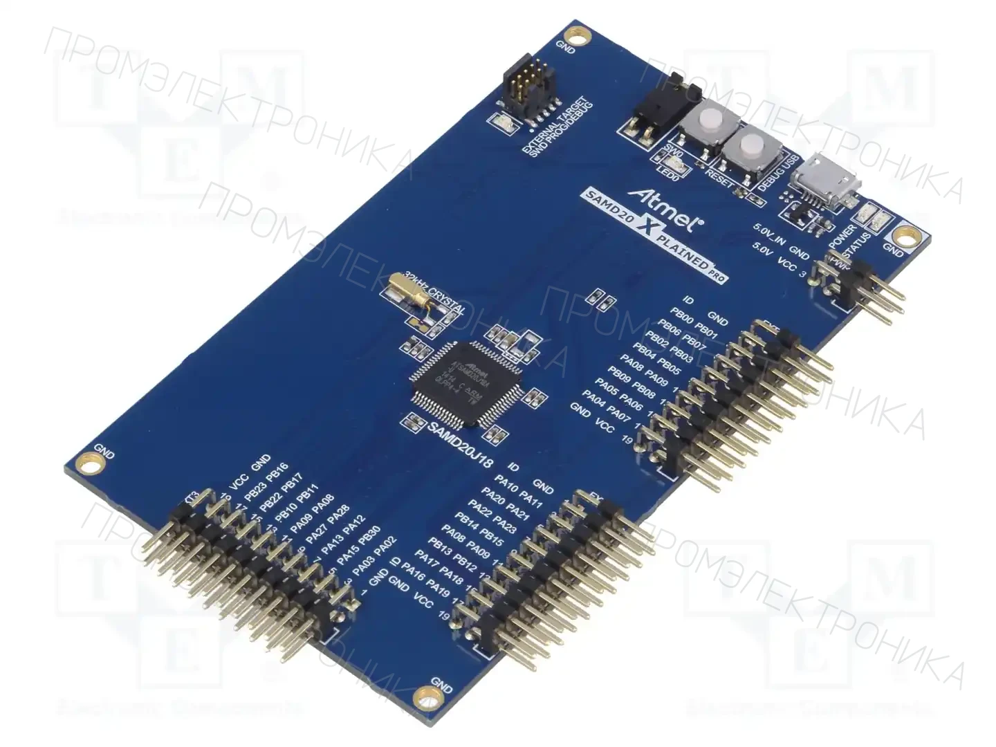 Microchip Technology ATSAMD20-XPRO — Наборы пусковые для систем Microchip