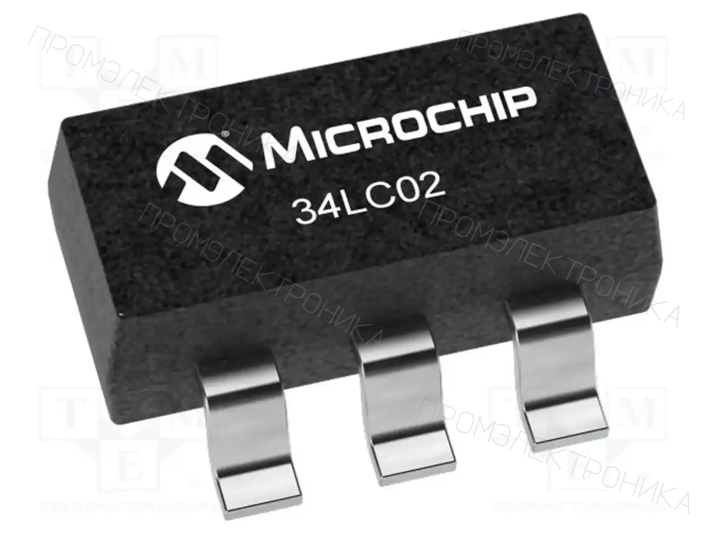 Microchip Technology 34LC02T-E/OT — Памяти EEPROM последовательные