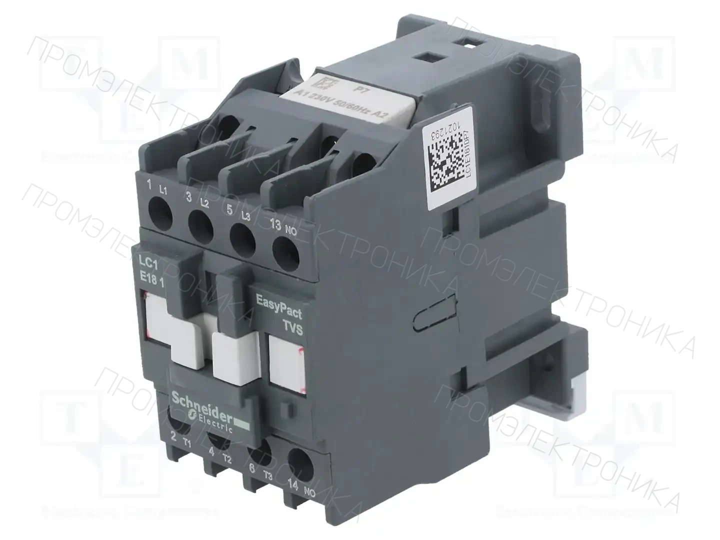 SCHNEIDER ELECTRIC LC1E1810P7 — Контакторы - главные модули