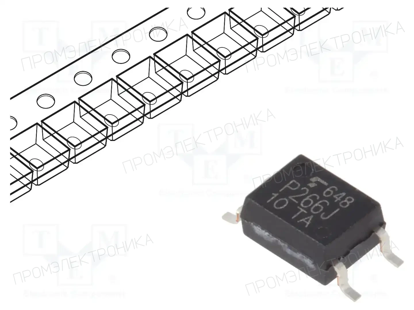 TOSHIBA TLP266J(E(T — Оптотриаки