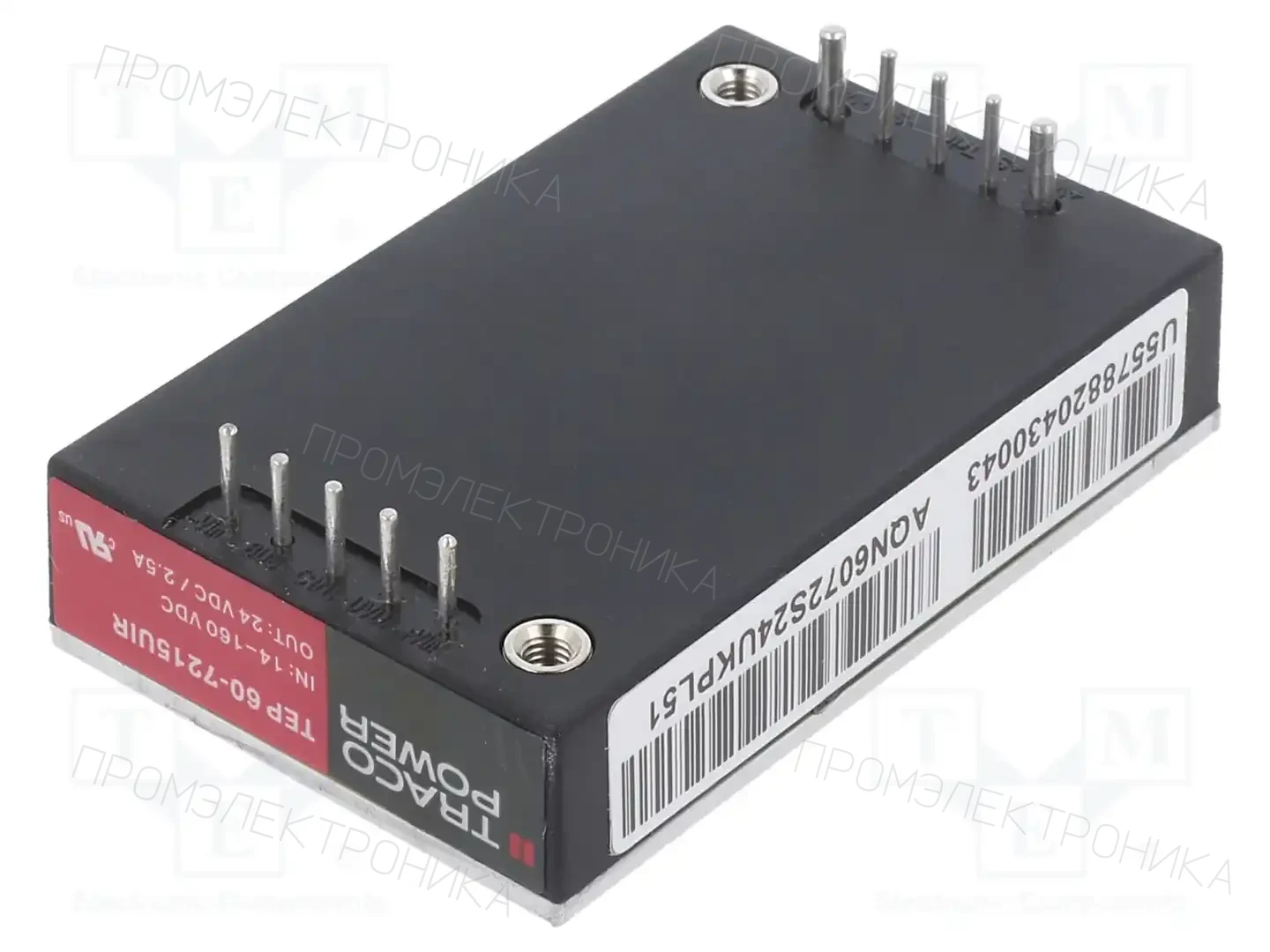 TRACO POWER TEP 60-7215UIR — Преобразователи DC/DC